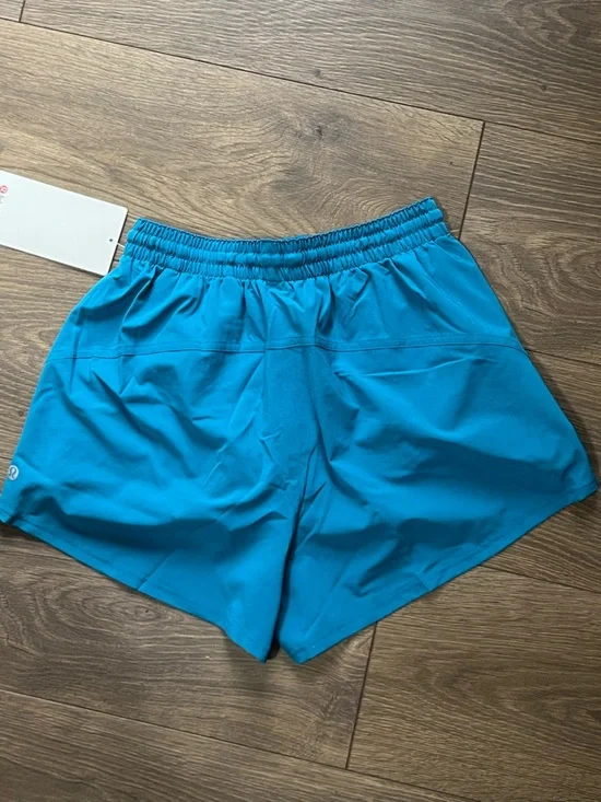 Lululemon Pace Rival High-Rise (HR) Short 3" Hawaiian Blue HWIB - Picture 2 of 4